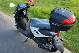 人生第一辆摩托车，旭鹰图片