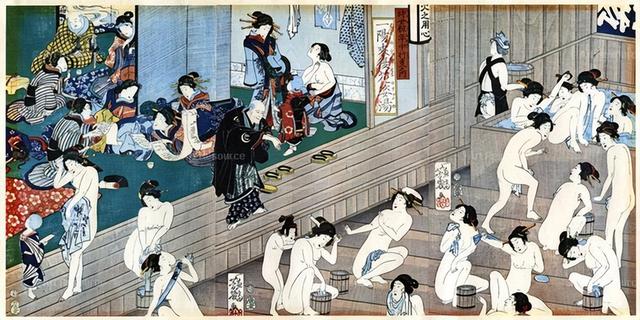日本混浴文化：男女赤身裸体共处，女性如何保护隐私？