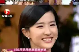 神仙姐姐刘亦菲，采访界的泥石流，最美的脸说最牛的话图片