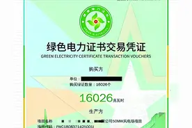 截至2024年底，我国绿证累计核发49.55亿个 国家出手刺激“绿证” 啥是绿证、怎么消费图片