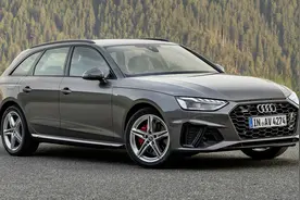 颜值正义！奥迪A4旅行版低趴改装案例图片