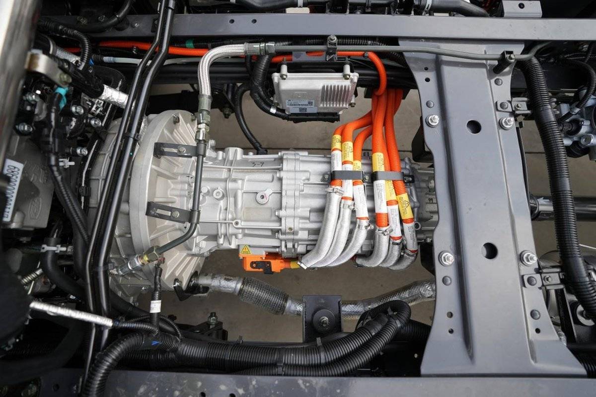 欧马可智蓝HS混动轻卡_混动轻卡续航1000公里_福田单排汽油版小货车