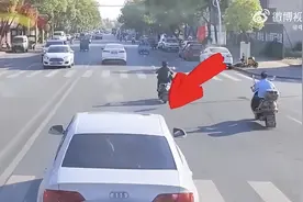 私家车恶意阻拦出警消防车，鸣笛40s不让道并减速，罚200记3分图片