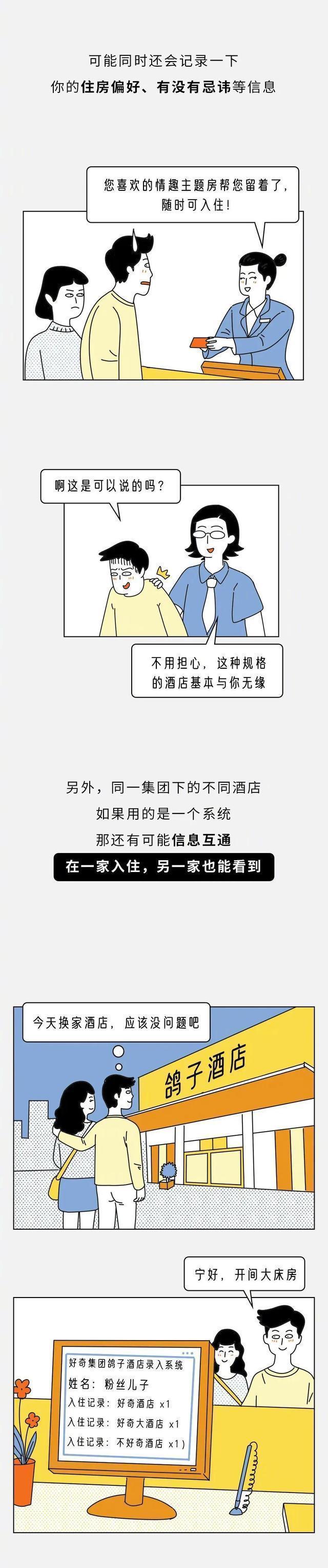 你去酒店开房的记录，多少人会看到？看完你还敢去吗？