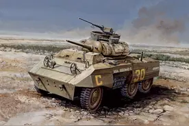 战争雷霆最强初始载具：M8灰狗装甲车图片