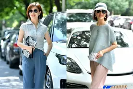 今年流行一种裤子：叫“天丝麻长裤”！显高显瘦，50、60岁更高级图片