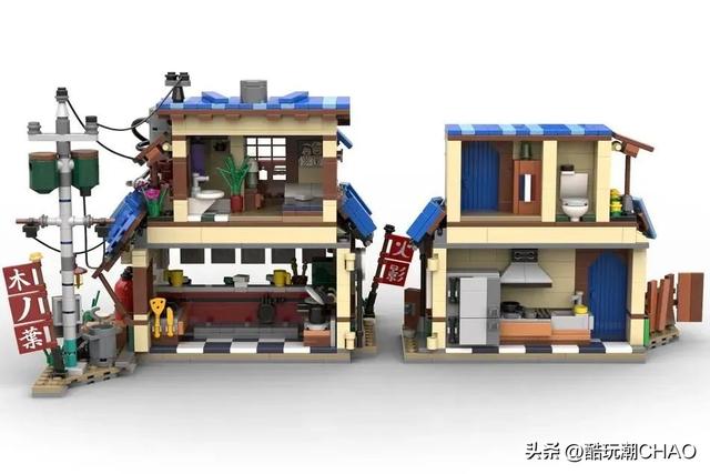 乐高IDEAS作品《火影忍者：一乐拉面馆25周年纪念》三获万票支持