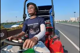 驾拖拉机进藏的网红“管管”自杀离世，妻子：已委托律师追究网暴者责任图片