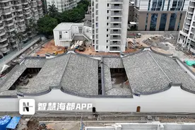 福州一座300年老宅藏身闹市中，主人曾富甲一方图片