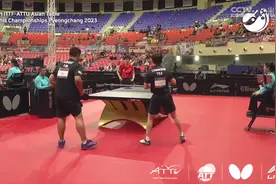 平昌亚锦赛马龙王楚钦3比1胜泰国组合晋级16强图片