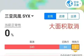 三亚滞留8万游客航班大面积取消是防疫的需要请勿在机场聚集图片