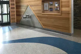 现浇水磨石地面价格，一平方多少钱？图片