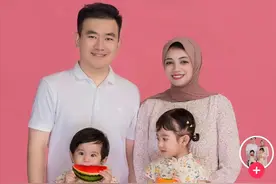 2018年，宁夏农村小伙零彩礼娶埃及美女，结婚7年连生2个混血宝宝图片