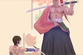 《侍魂》霸王丸和牙神结怨的源头，王虎被中国妖妃所迷，为祸一方图片