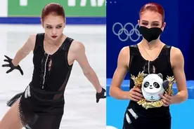 特鲁索娃手臂肌肉明显！比千金壮了一圈，力量败给美丽，信念崩塌图片