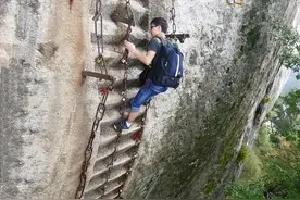 我的街健动力——源于首攀华山第三险云梯的挫败图片