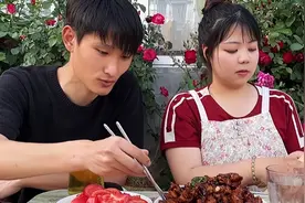 日本媳妇嫁给山东小伙，3年吃胖了40斤，直夸中国美食太好吃了图片