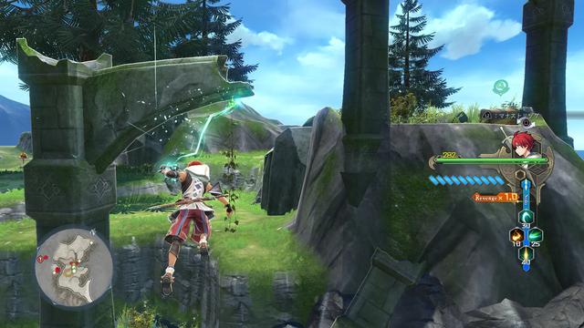 《伊苏10》只能操作男女主角 取消武器属性强化动作元素