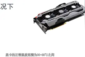 显卡温度多少才算属于正常范围内图片