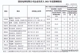 国网、南网、国家电投最新薪酬情况公布！图片