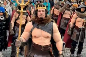 “万邦来朝”，海神波塞冬带领古希腊天团来哈尔滨助力，尔滨雄起图片