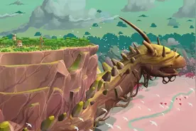 这款模拟经营游戏里，你要在龙背上建立一个村庄图片