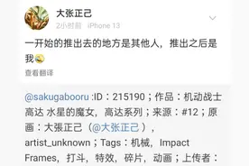 高达水星的魔女制作人大张正己澄清 只负责打斗 没画手拍番茄图图片