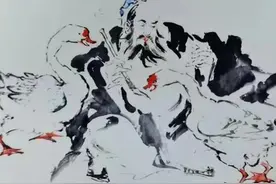 王羲之与鹅的“恩怨”图片