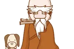 老和尚与狗儿“放下”（小小说）图片