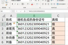 Excel中批量验证身份证号真假，你会么？图片