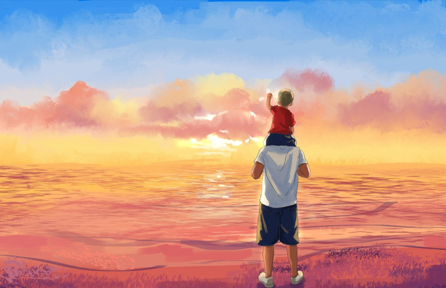 父亲节朋友圈秒赞文案 配