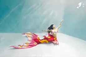 零基础变身“美人鱼”，这项童话运动为何被长沙妹子热捧？图片