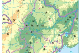 地理图集 | 我国东北地区常用地图图片