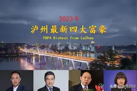 四川泸州2023年四大富豪，汪俊林身价暴增百亿，一位女博士上榜图片