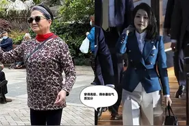 看了韩国第一夫人的打扮，我悟了：裙不配平底鞋，色不过三更高级图片