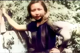 1939年，江姐19岁时的留影，儿子是美国大学教授，孙子公司总裁！图片