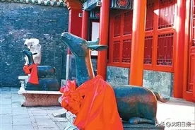 一只无角、一只独角，沈阳故宫新展出的到底是啥“神兽”？图片