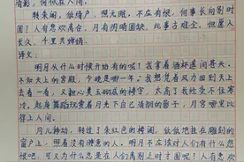 打卡第五天摘抄苏轼的《水调歌头明月几时有》图片