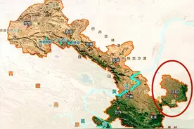 甘肃伸出的一只脚，平凉和庆阳，为何不直接划到陕西？图片