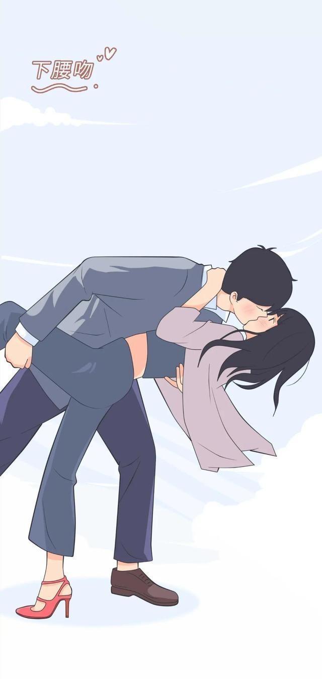 亲吻在情侣之间是一种非常常见的亲密