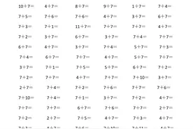 幼小衔接、一年级口算练习，可打印图片