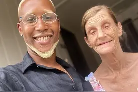 病得不轻！美国25岁小伙和62岁奶奶婚后，秀露骨恩爱，被嘲恋尸癖图片