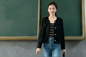 来一组教师穿搭，俏皮又可爱，每个单品都很好搭配，学习起来图片