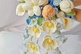 钩针图解：让人眼前一亮的手捧花图片