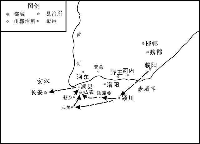 公元25年，天下同时出现了三位大汉皇帝