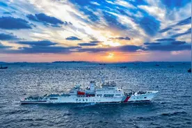 台湾海峡大型巡航救助船“海巡06”正式列编图片