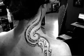 部落图腾纹身，神秘而伟大图片