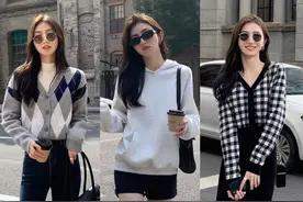 服了韩国姑娘的“时尚感”，27套穿搭可咸可甜，基础款也能这么美图片