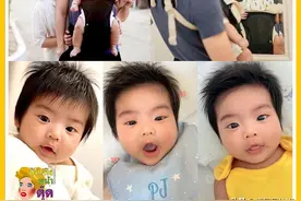 泰星推哥儿子4个月新照发布 网友：小PJ长得好快啊！图片