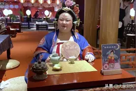 西安200斤女孩扮演杨贵妃走红网络，本人回应：因身体原因减肥困难图片